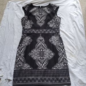 Sleeveless Print Dress